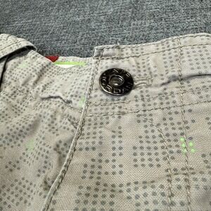 Nike Air Jordan Cargo Shorts Mens 38‎ Khaki Tan Green Dots Retro Pockets